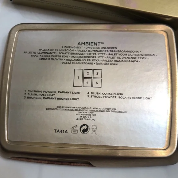 Hourglass Ambient Lighting Edit Universe Unlocked 5 Pan Face Palette 9.6g NIB - Picture 12 of 16